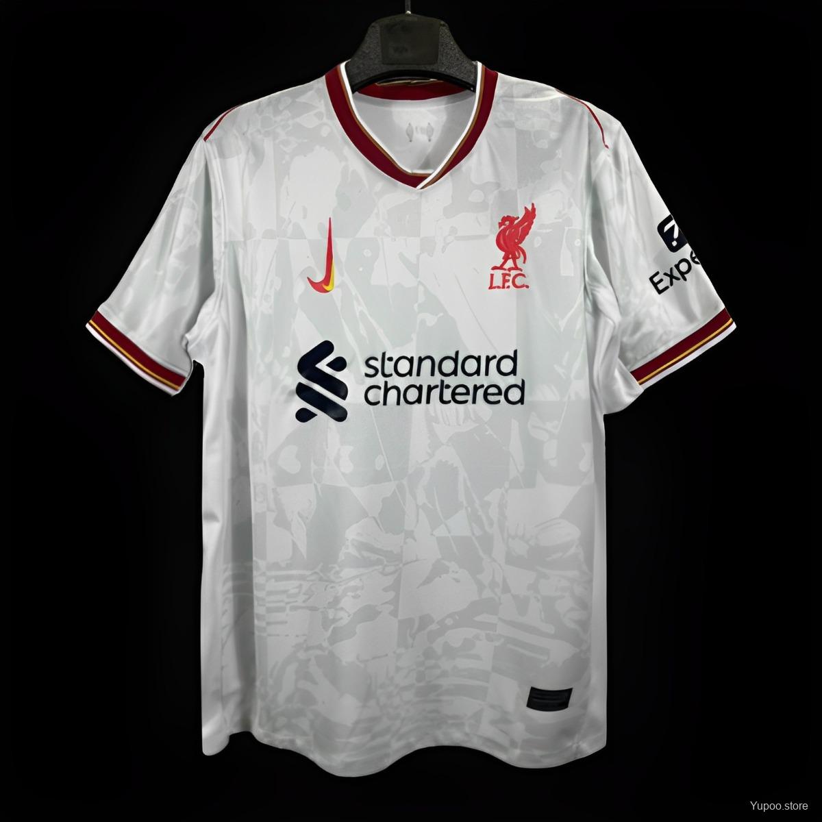 Camiseta de fútbol Liverpool 2024/25 TERCERA MANGA CORTA VERSION FAN